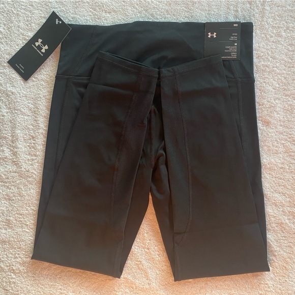 NWT Under Armour Breathelux Ankle Legging, black, size M - Picture 7 of 8